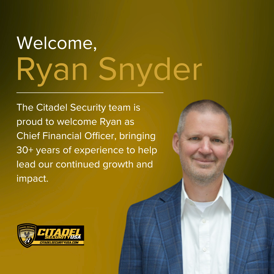 Meet Ryan Snyder: Citadel’s New Chief Financial Officer